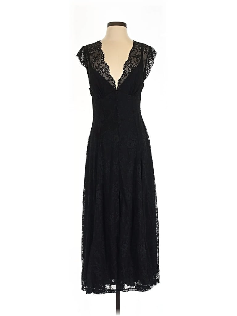 Popilush Cocktail Dress In Black