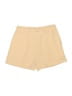 Unbranded Solid Yellow Athletic Shorts Size S - photo 2
