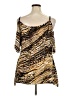 Venus 100% Polyester Brown Casual Dress Size 1X - photo 2