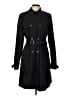 ASOS Black Trenchcoat Size 10 - photo 1