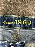 Gap Kids 100% Cotton Paisley Blue Jeans Size 8 - photo 3