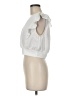 Monteau 100% Polyester White Short Sleeve Top Size M - photo 5
