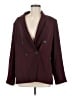 Vince. 100% Polyester Burgundy Blazer Size 8 - photo 1