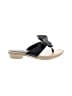 St. John's Bay Black Flip Flops Size 7 - photo 1