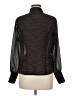 Kasper Animal Print Black Long Sleeve Blouse Size 6 - photo 2