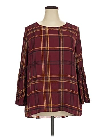 Susan Graver Long Sleeve Blouse (view 1)