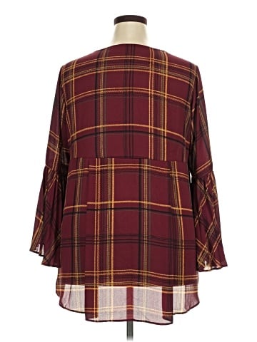 Susan Graver Long Sleeve Blouse (view 2)