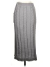 Unbranded 100% Polyester Chevron-herringbone Gray Formal Skirt Size L - photo 2