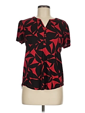 Liz Claiborne Short Sleeve Blouse (view 1)