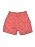 Tea 100% Cotton Solid Orange Cargo Shorts Size 14 - photo 1