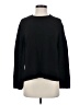 Ella Moss Solid Black Pullover Sweater Size XS - photo 1