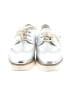 Cole Haan 100% Leather Metallic Silver Flats Size 9 1/2 - photo 2