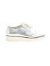 Cole Haan 100% Leather Metallic Silver Flats Size 9 1/2 - photo 1