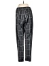 Adidas 100% Polyester Plaid Black Casual Pants Size S - photo 2