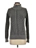 PrAna Chevron-herringbone Gray Turtleneck Sweater Size XS - photo 1