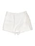 Lands' End 100% Linen Solid White Skort Size 16 - photo 1