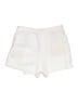 Lands' End 100% Linen Solid White Skort Size 16 - photo 2