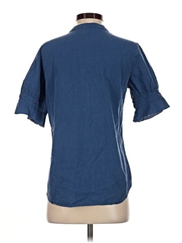 Zanzea Collection Short Sleeve Blouse (view 2)
