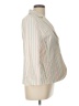 Doncaster Collection 100% Cotton Stripes Ivory Blazer Size 12 - photo 4