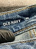 Old Navy Stripes Blue Jeans Size 20 - photo 4