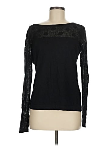 August Silk Pullover Sweater (view 1)