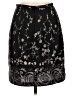 Casual Corner 100% Polyester Paisley Black Formal Skirt Size 6 - photo 2