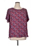 PREMISE 100% Polyester Red Short Sleeve Blouse Size 1X - photo 1