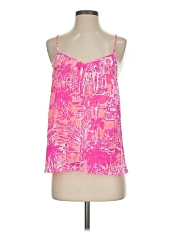 Lilly Pulitzer Sleeveless Silk Top (view 1)