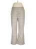 CAbi Plaid Tan Dress Pants Size 10 - photo 1