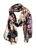 Unbranded Floral Black Scarf One size - photo 1