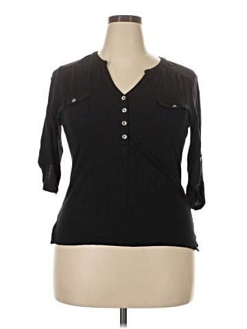 Guess 3/4 Sleeve T-Shirt (view 1)
