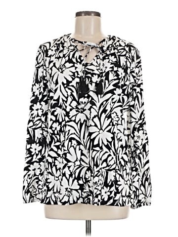 Belle By Kim Gravel Long Sleeve Blouse (view 1)