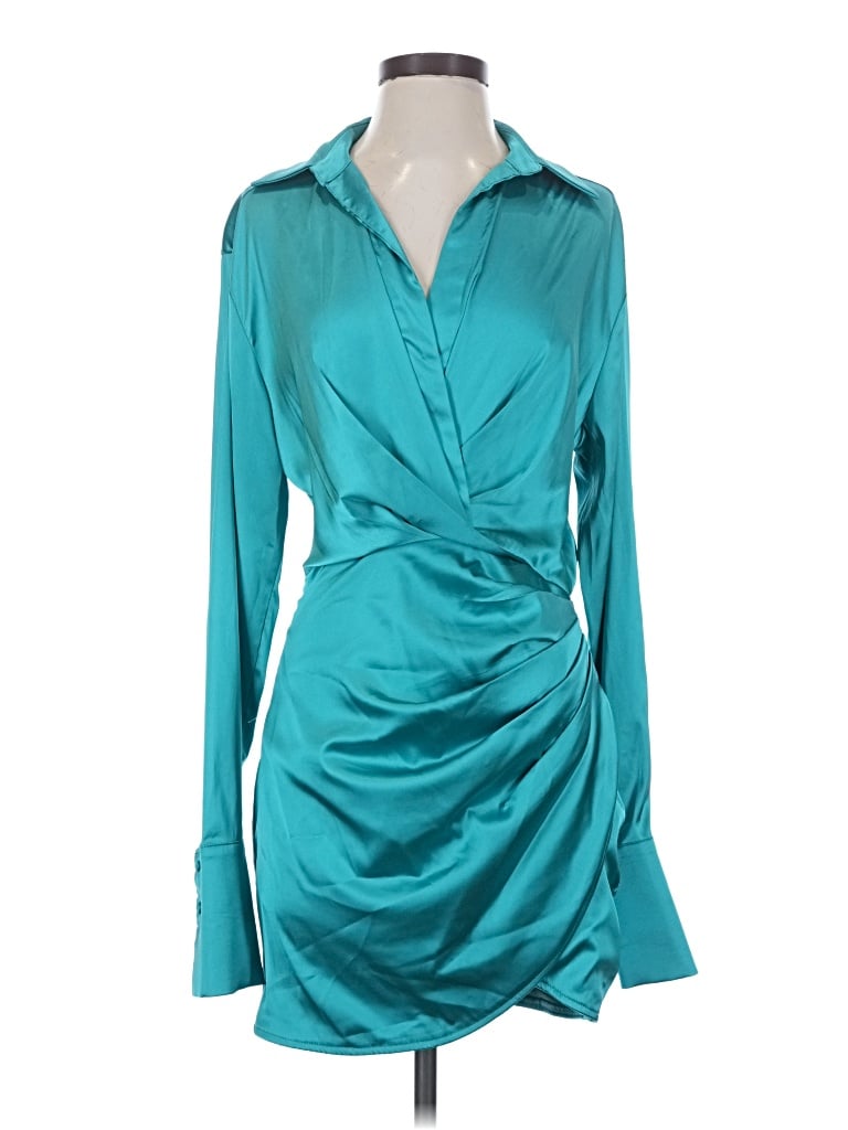 Pre-owned Luxxel Cocktail Dress In Teal