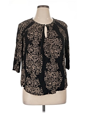 Lucky Brand 3/4 Sleeve Blouse (view 1)