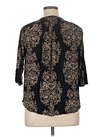 Lucky Brand 3/4 Sleeve Blouse (view 2)