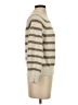 MNG Stripes Tan Turtleneck Sweater Size S - photo 4