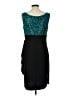 MSK Teal Cocktail Dress Size 10 - photo 2