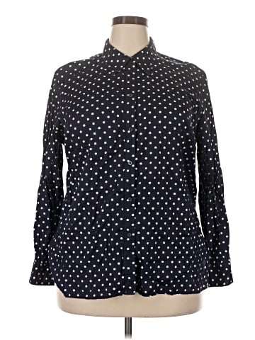 Lauren by Ralph Lauren Long Sleeve Blouse (view 1)