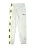 Nike 100% Polyester Silver Track Pants Size 5 - 6 - photo 1