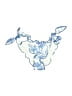 MC2 Saint Barth Blue One Piece Swimsuit Size 16 - photo 1