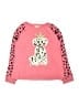 Tucker + Tate Animal Print Pink Pullover Sweater Size 8 - photo 1
