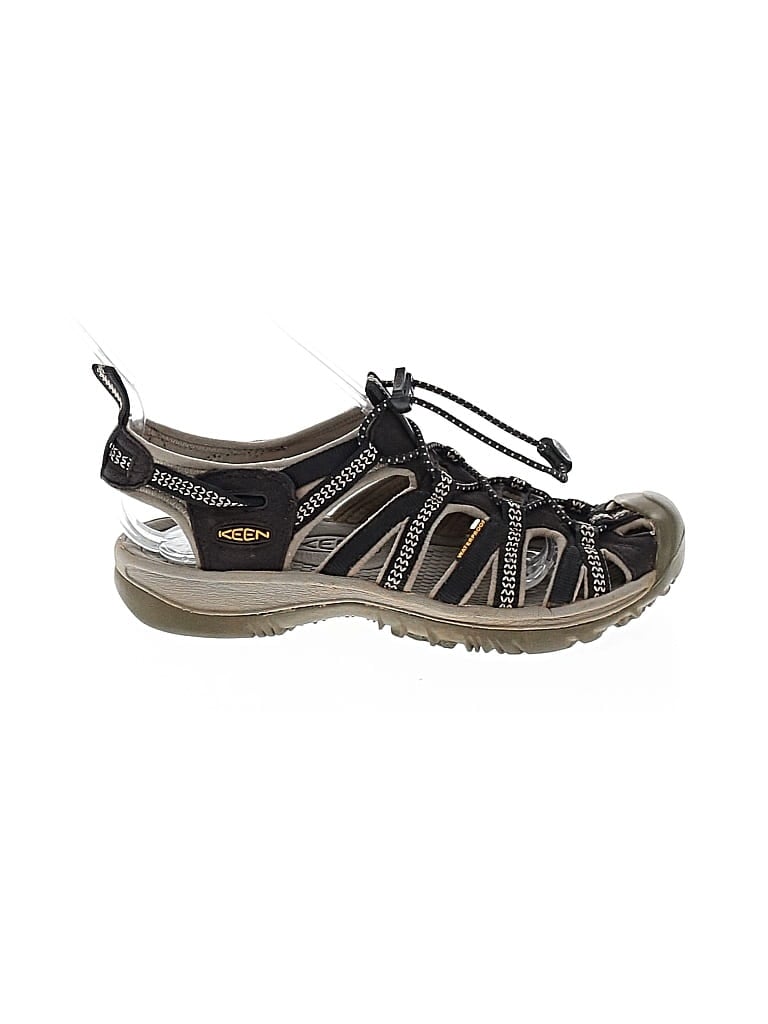 Pre-owned Keen Sandals In Black