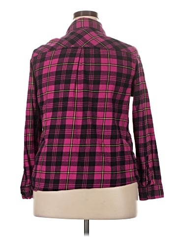 Arizona Jean Company Long Sleeve Button-Down Shirt (view 2)