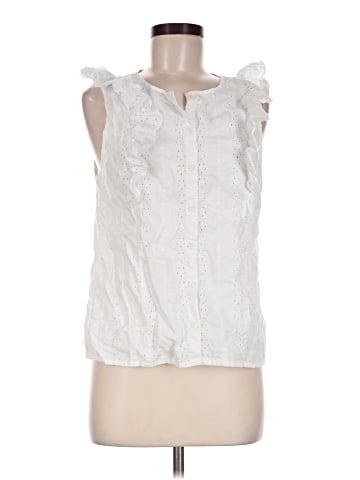 J.Crew Factory Store Sleeveless Blouse (view 1)