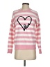 Ann Taylor LOFT Hearts Pink Pullover Sweater Size S - photo 1