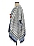 Tory Burch Gray Blue Poncho Size XS - Sm - photo 5