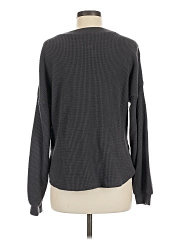 Madewell Waffle Knit V-Neck Long-Sleeve Sweater (view 2)