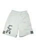 Under Armour 100% Polyester Graphic Silver Athletic Shorts Size M (youth) - photo 1