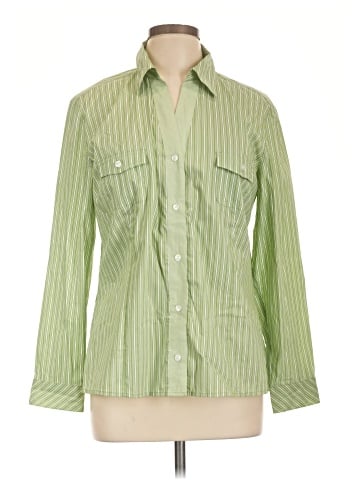 Chico's Long Sleeve Button-Down Shirt (view 1)