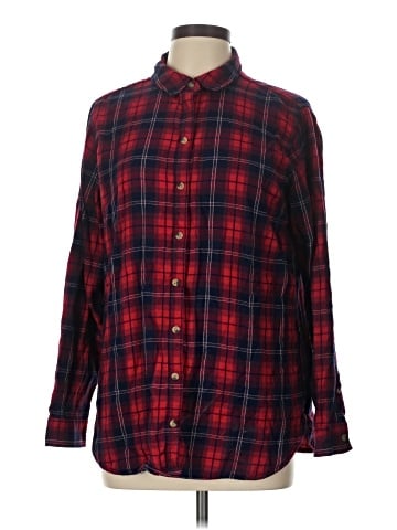 Jachs Girlfriend Long Sleeve Button-Down Shirt (view 1)